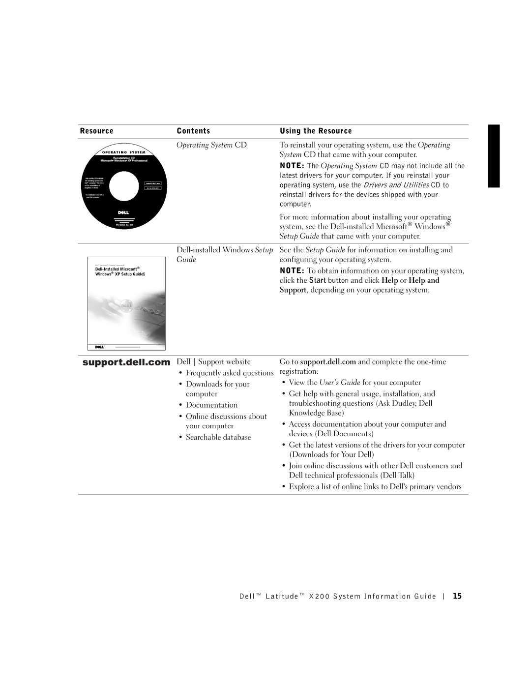 LeapFrog PP03S Resource Contents Using the Resource, Latest drivers for your computer. If you reinstall your, Computer 