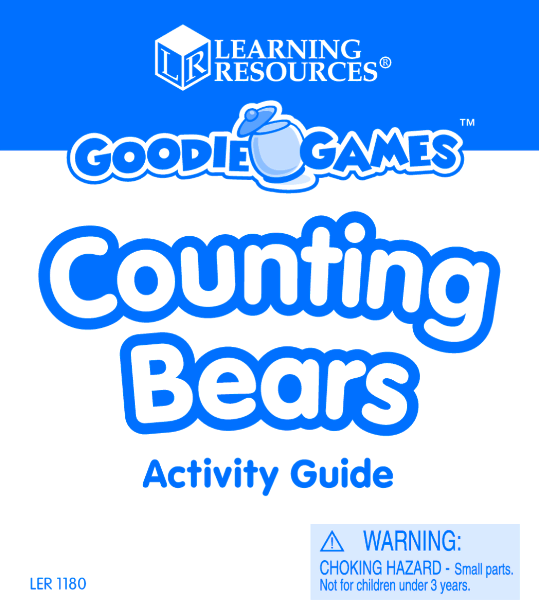 Learning Resources LER 1180 manual Activity Guide 