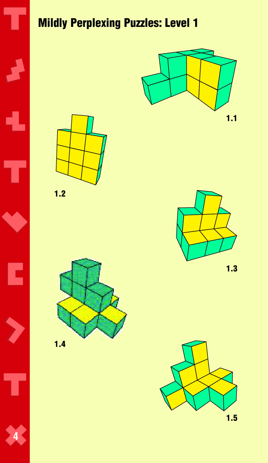 Learning Resources LER 2240 manual Mildly Perplexing Puzzles Level 