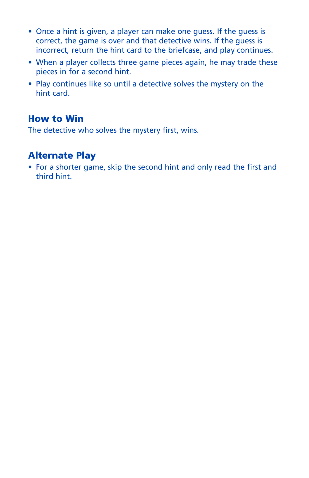 Learning Resources LER 7364 manual How to Win, Alternate Play 