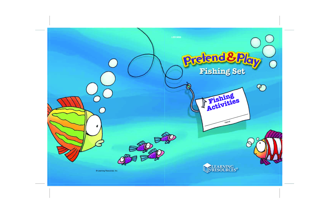 Learning Resources LER 9055 manual Fishing Activities 