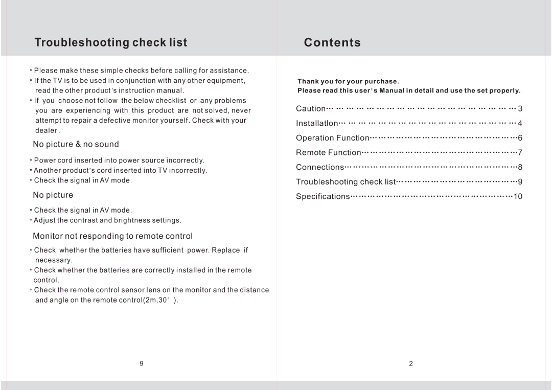 Legacy Car Audio L7HM operation manual Contents 