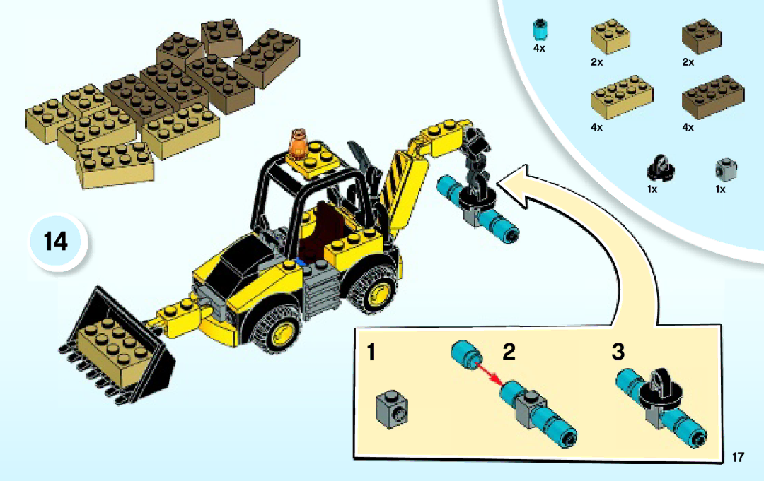 Lego 10666 manual 2x2x 4x4x 1x1x 