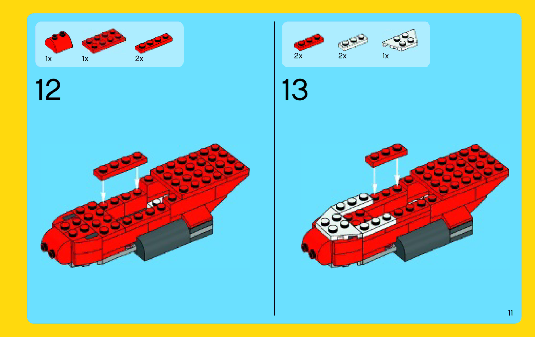 Lego 31020 manual 2x 2x 