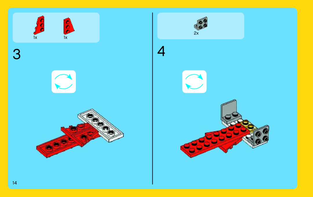 Lego 31020 manual 1x1x 