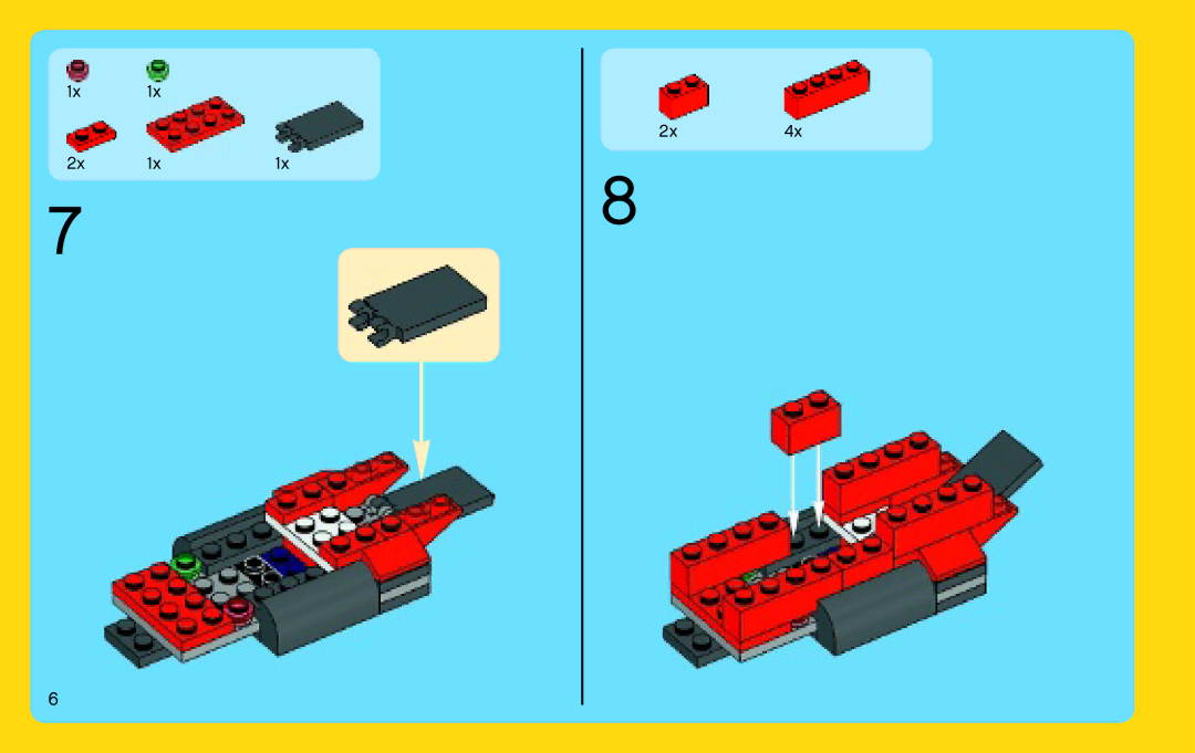 Lego 31020 manual 2x4x 