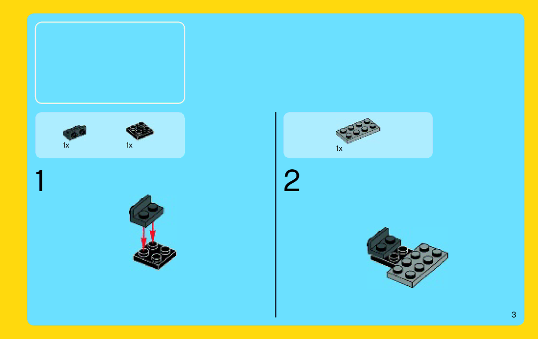 Lego 31021 manual 1x1x 