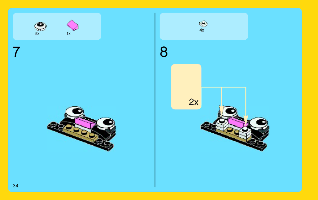 Lego 31021 manual 2x1x 