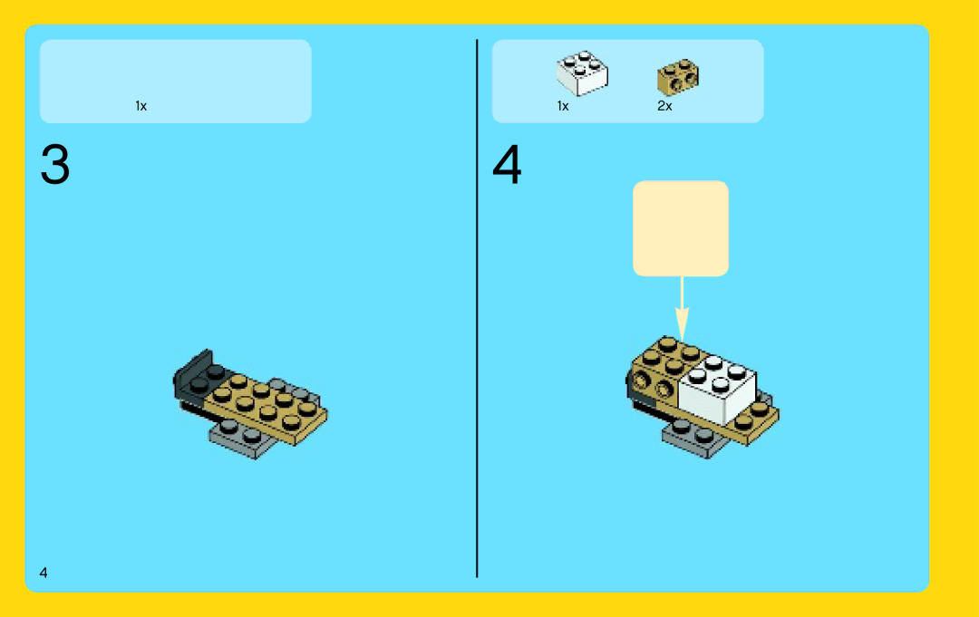 Lego 31021 manual 1x2x 