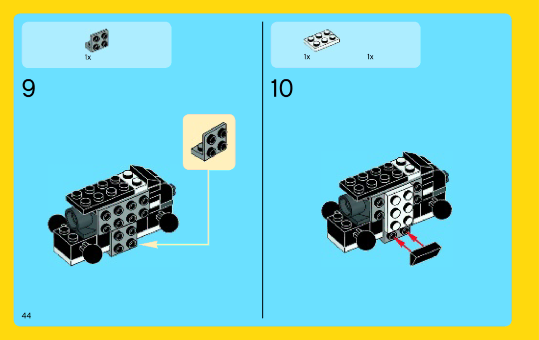 Lego 31021 manual 1x1x 