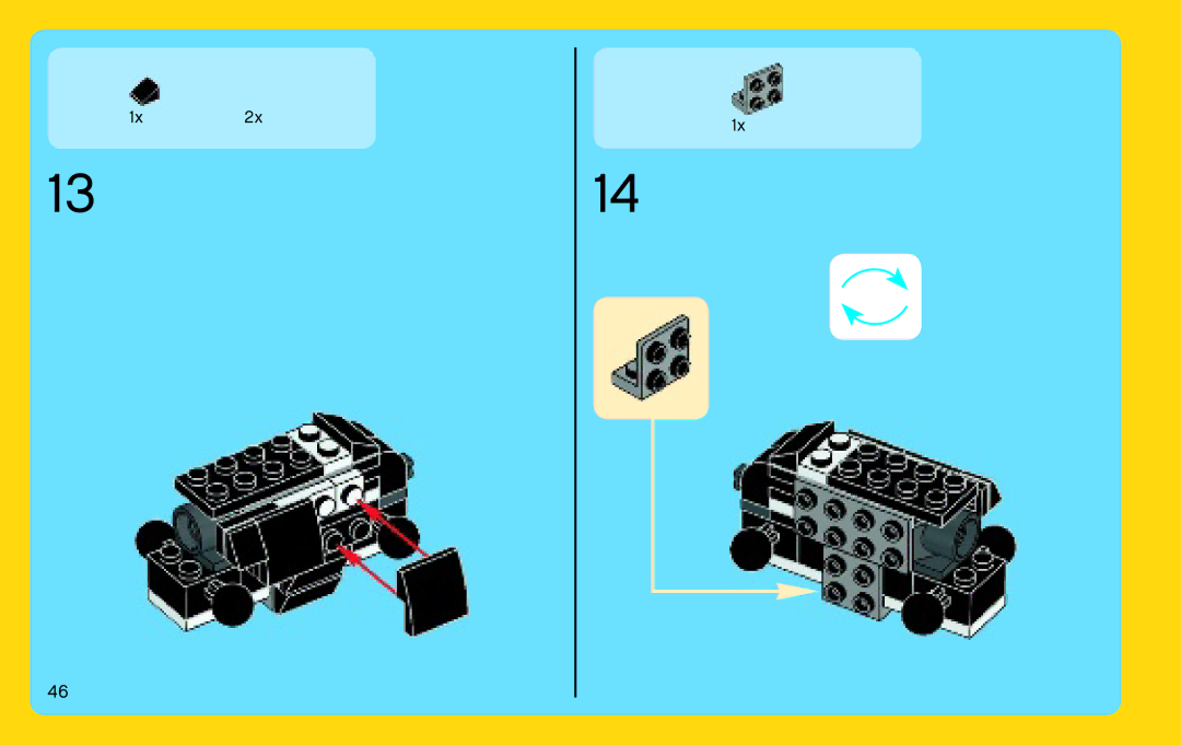 Lego 31021 manual 1x2x 