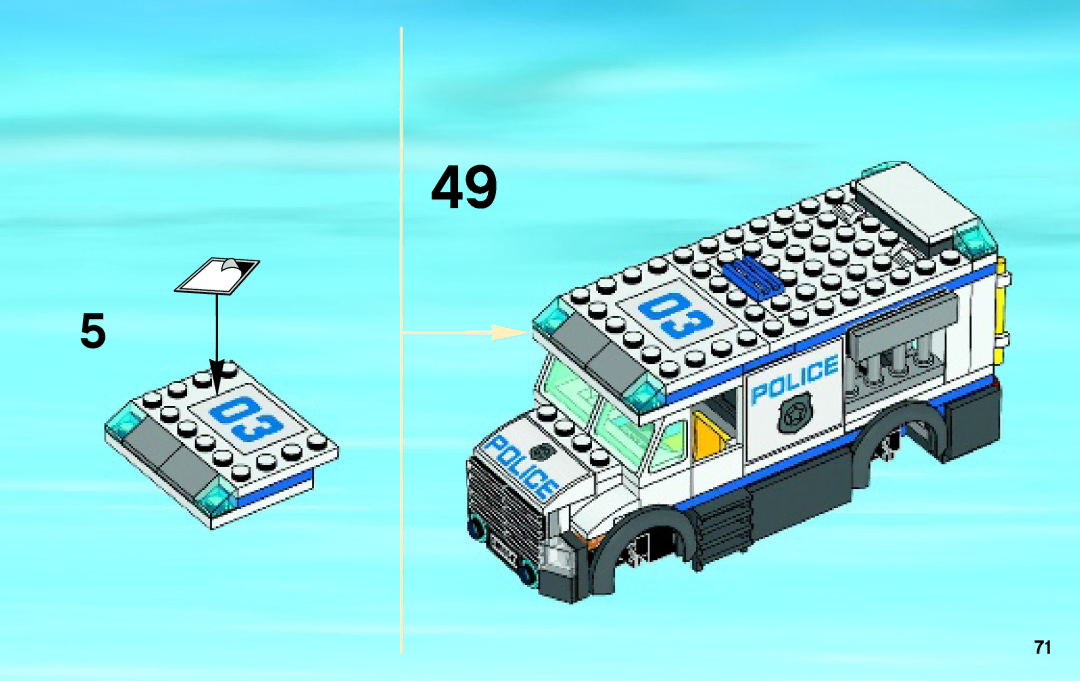 Lego 60043 manual 