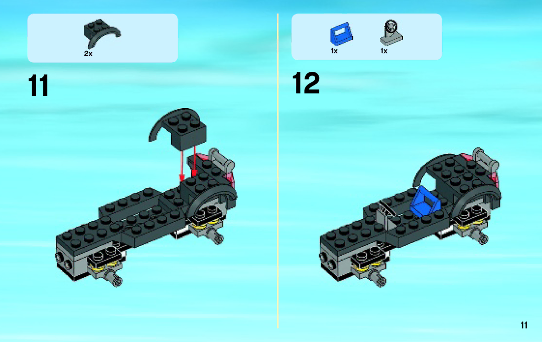 Lego 60055 manual 1x1x 