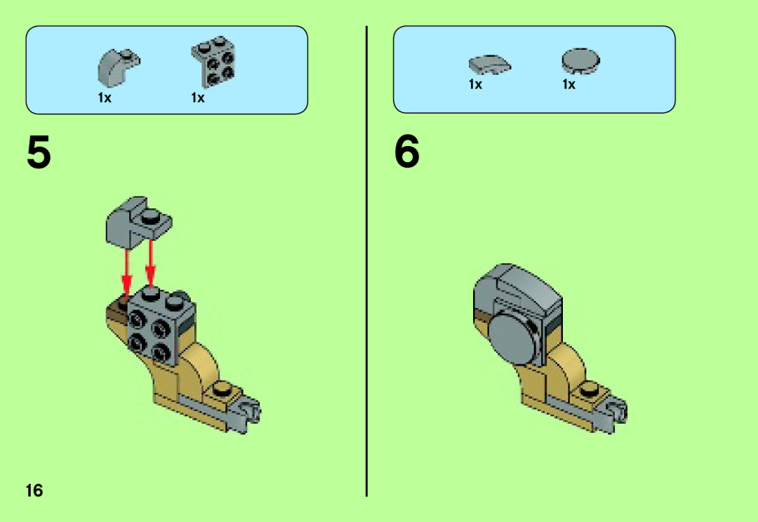 Lego 70123 manual 1x1x 