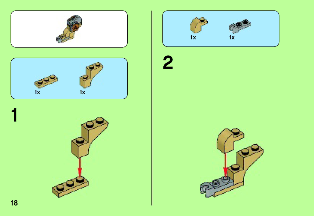 Lego 70123 manual 1x1x 