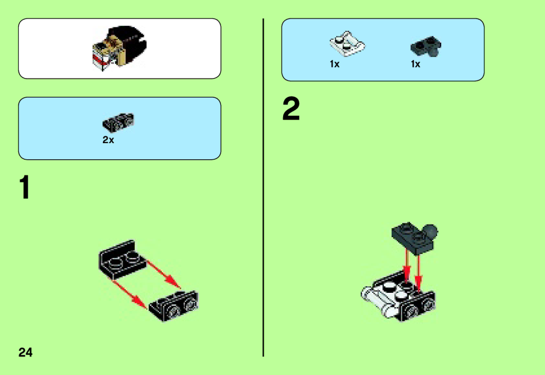 Lego 70123 manual 1x1x 