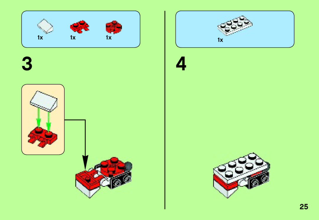 Lego 70123 manual 1x 1x 