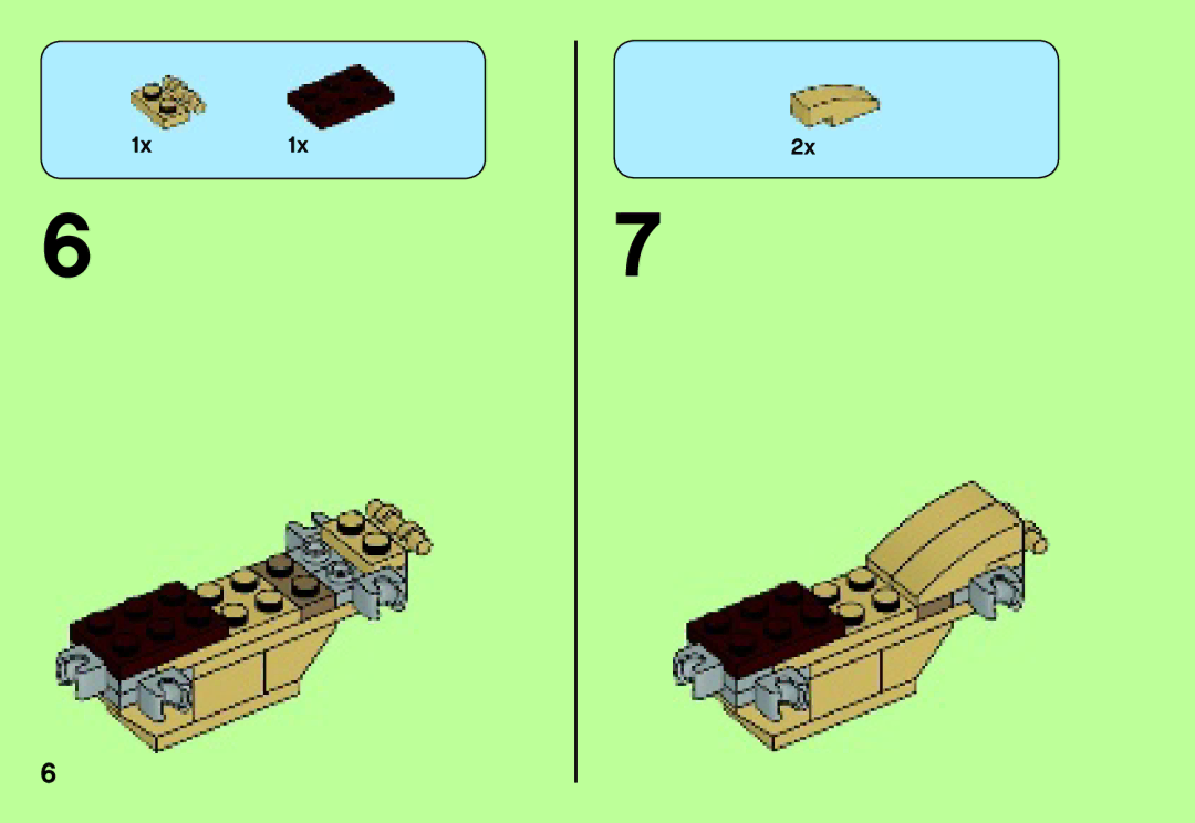 Lego 70123 manual 1x1x 