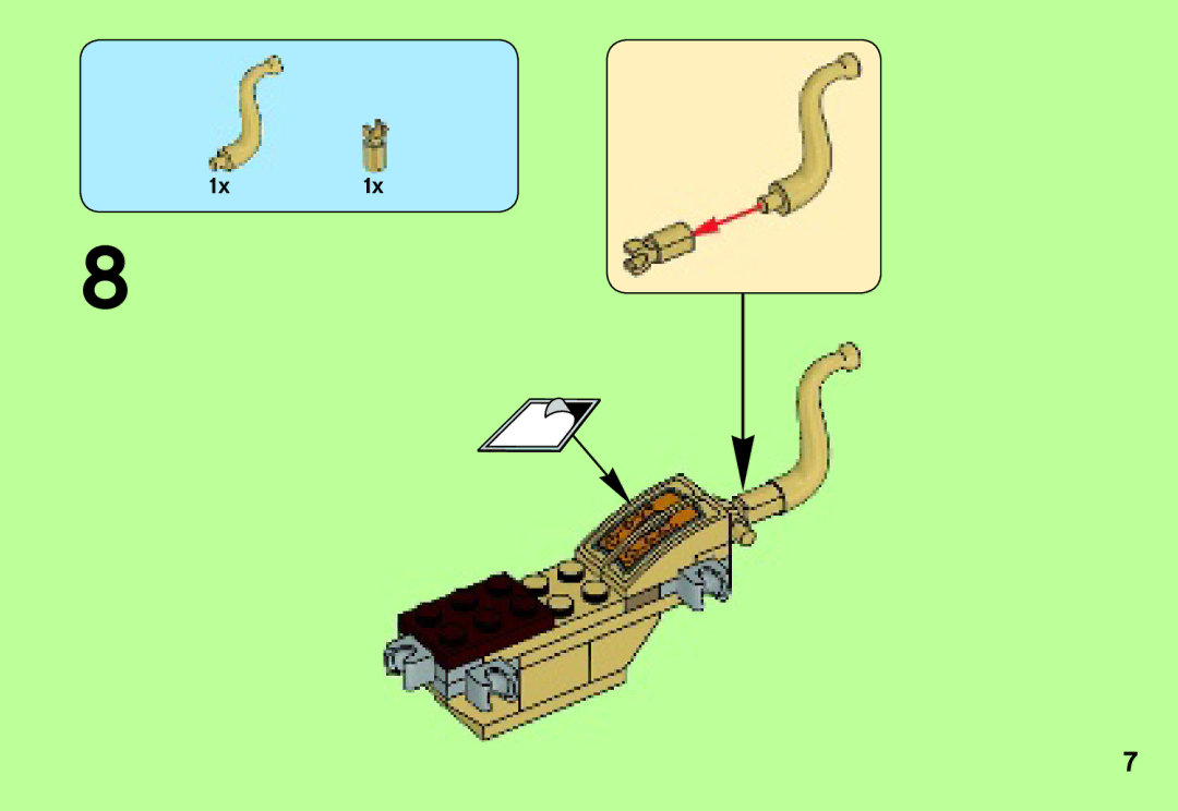 Lego 70123 manual 1x1x 