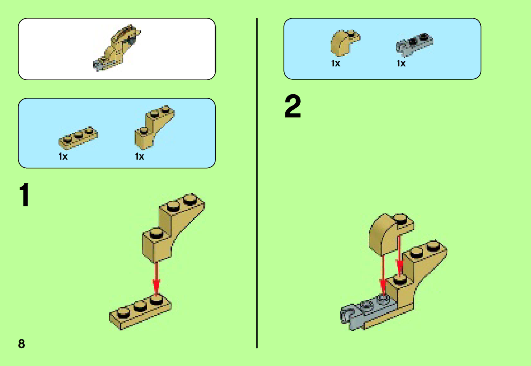 Lego 70123 manual 1x1x 