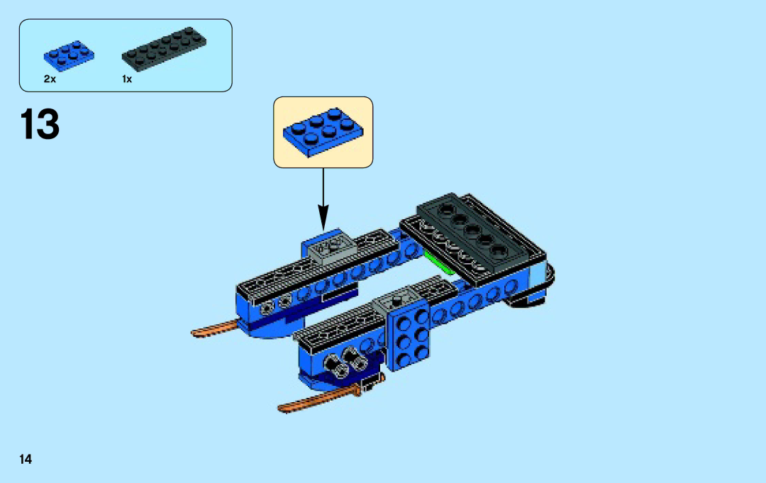 Lego 70723 manual 2x1x 