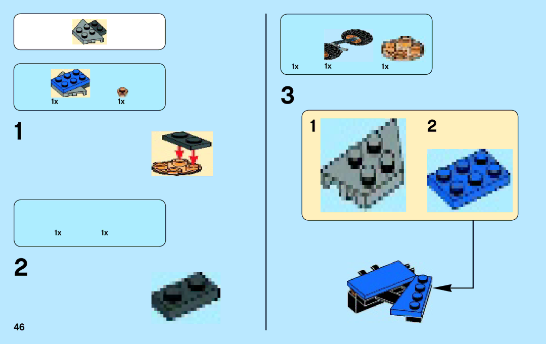 Lego 70723 manual 1x1x 