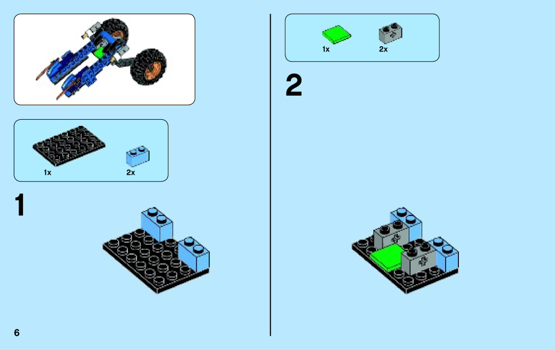 Lego 70723 manual 1x2x 