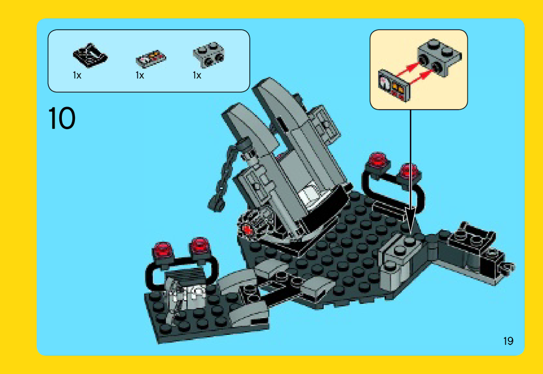 Lego 70801 manual 1x 1x 