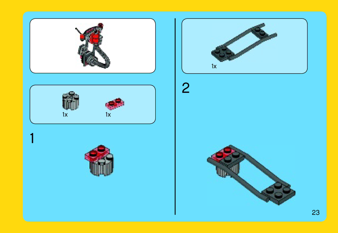 Lego 70801 manual 1x1x 