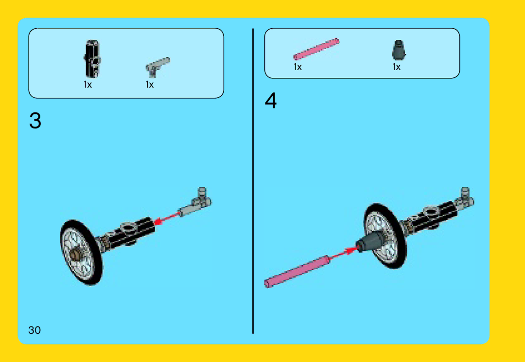 Lego 70801 manual 1x1x 