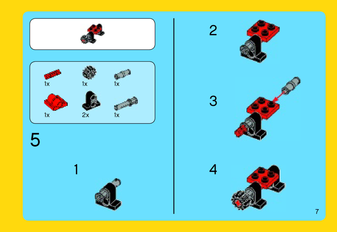 Lego 70801 manual 1x 1x 