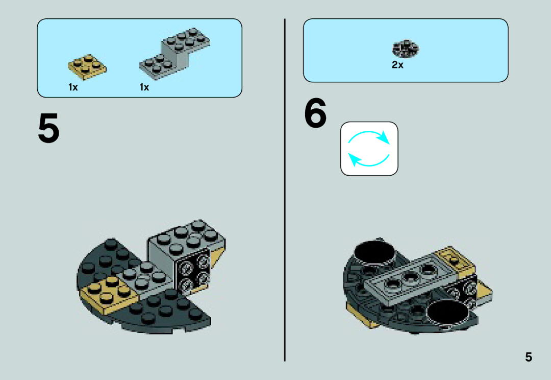 Lego 75029 manual 1x1x 