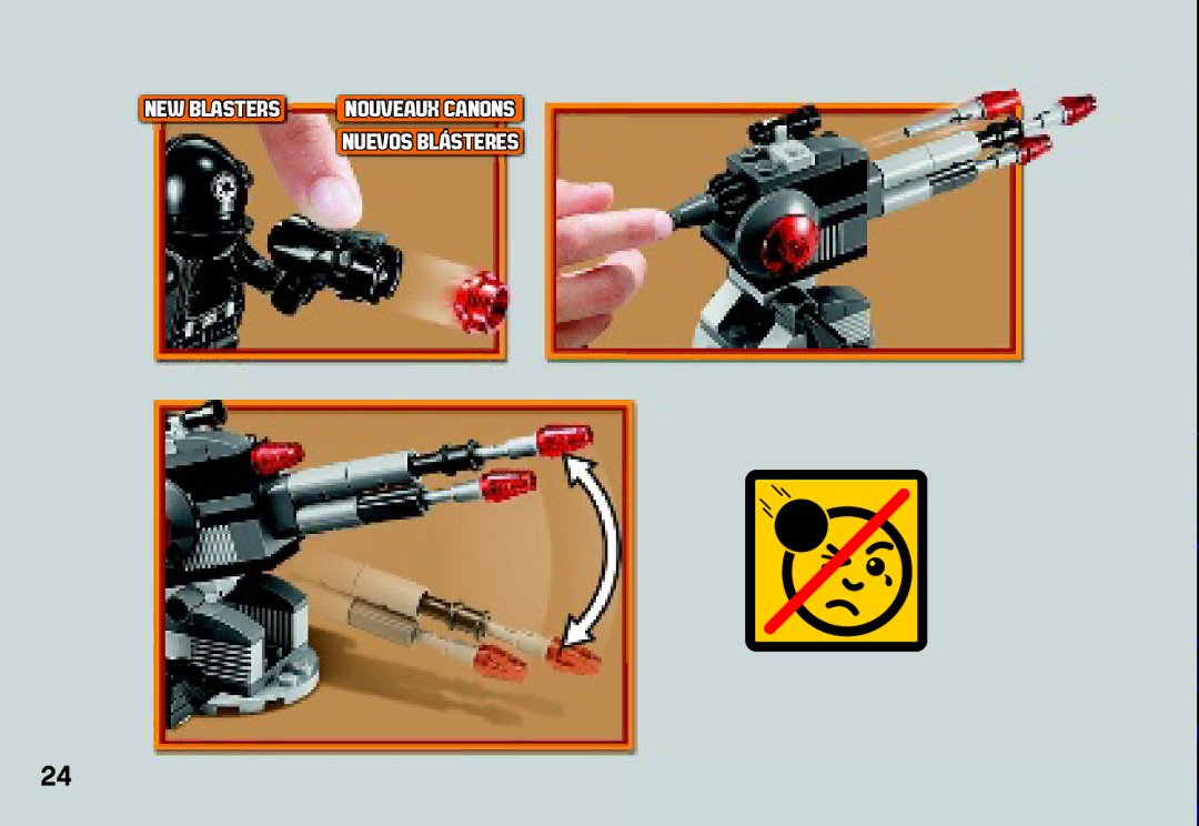 Lego 75034 manual NEW Blasters 