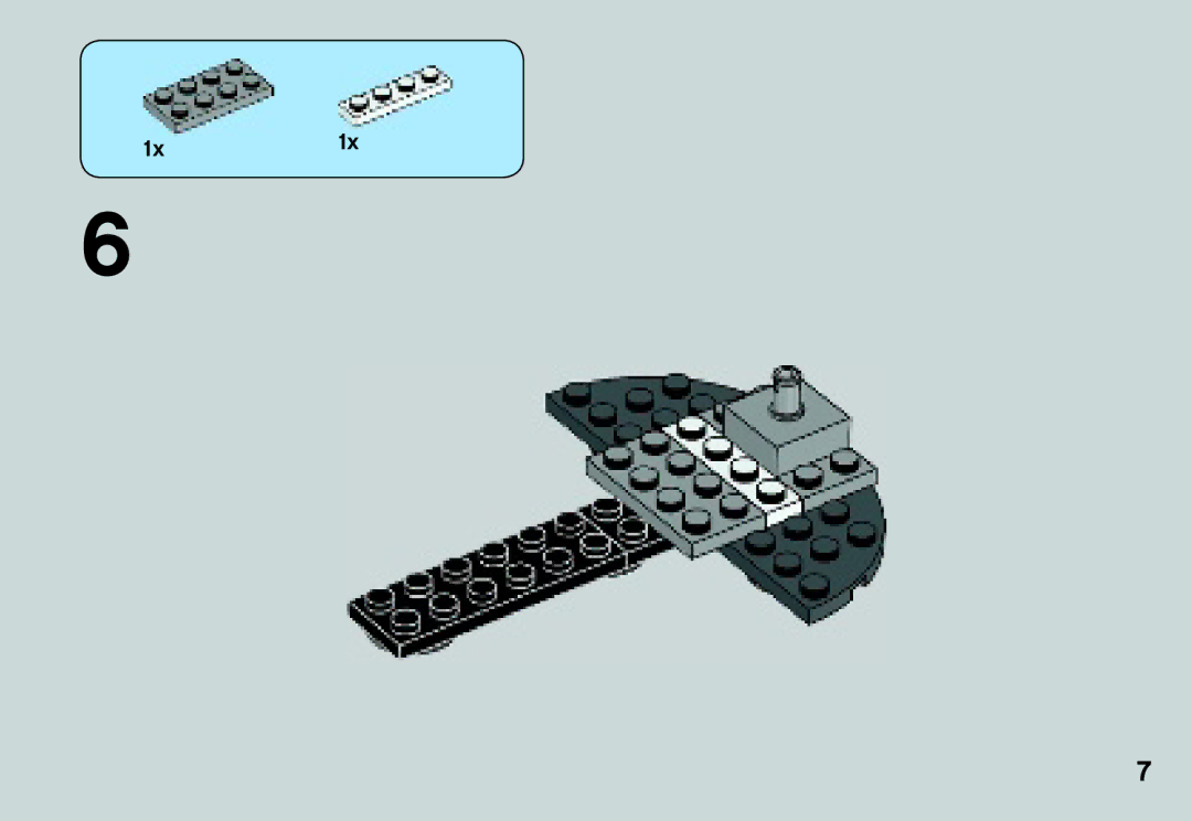 Lego 75035 manual 1x1x 