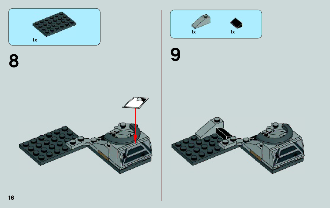 Lego 75037 manual 1x1x 