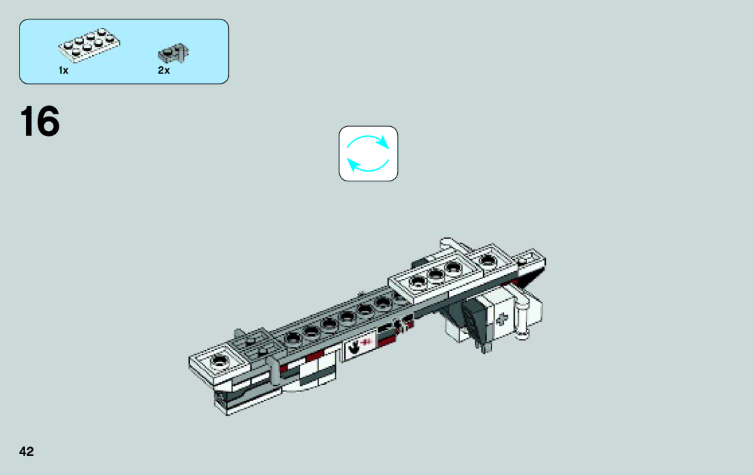 Lego 75037 manual 1x2x 