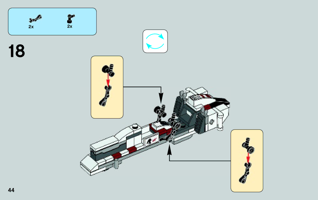 Lego 75037 manual 2x2x 