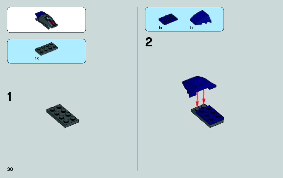 Lego 75041 manual 1x1x 