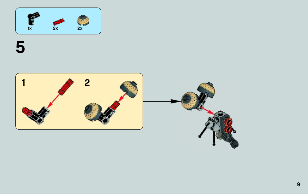 Lego 75041 manual 1x 2x 