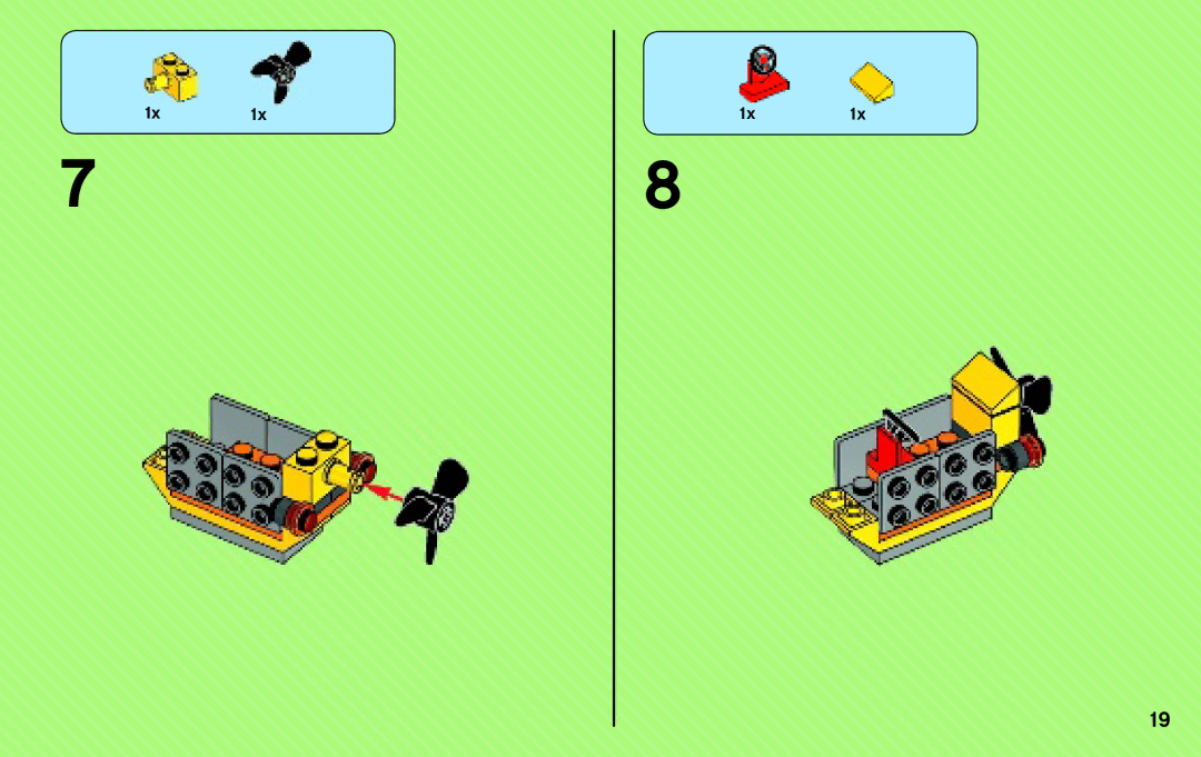 Lego 76010 manual 1x1x 