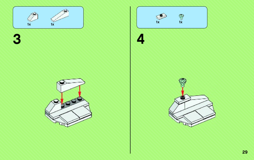 Lego 76010 manual 1x1x 