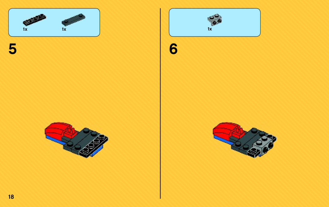 Lego 76014 manual 1x1x 