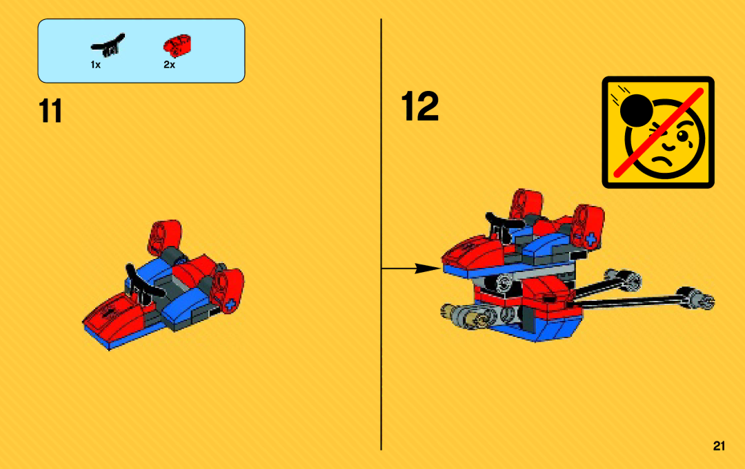 Lego 76014 manual 1x2x 