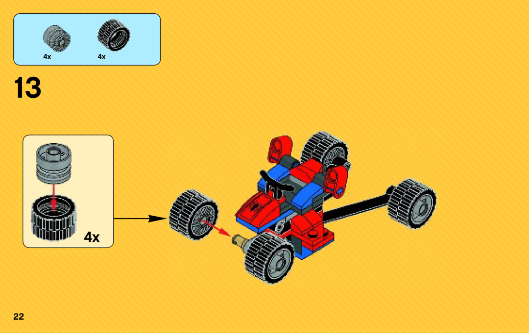 Lego 76014 manual 4x4x 