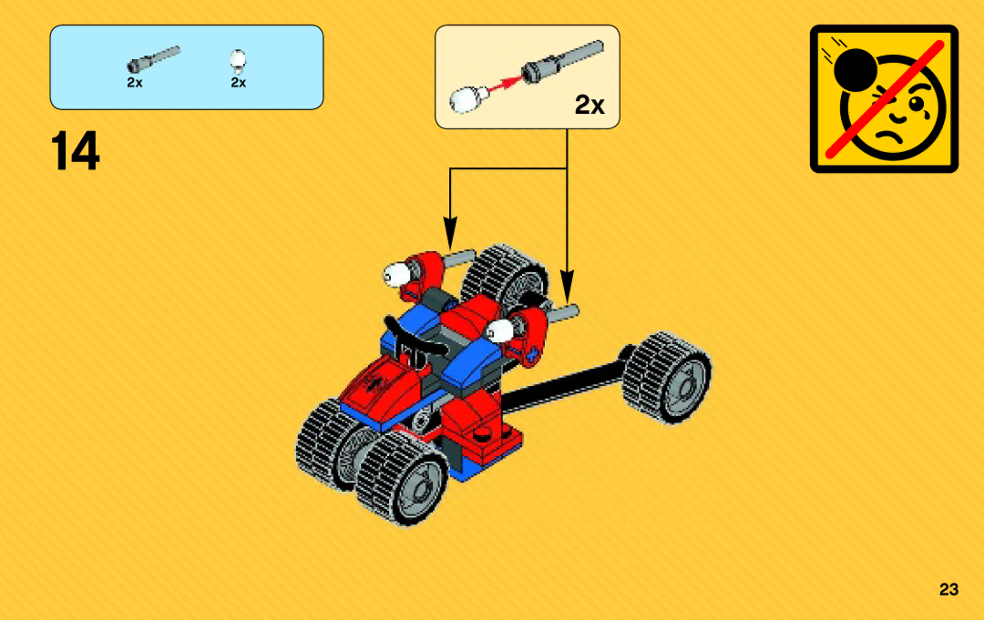 Lego 76014 manual 2x2x 