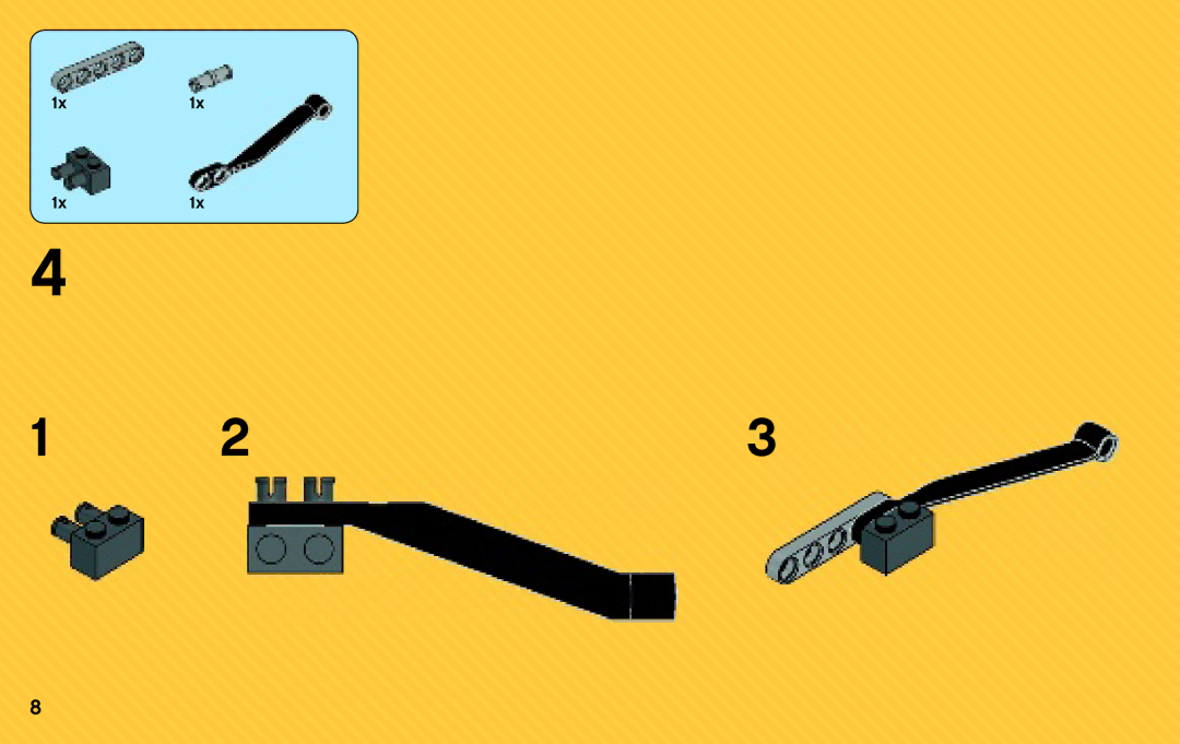 Lego 76014 manual 1x1x 