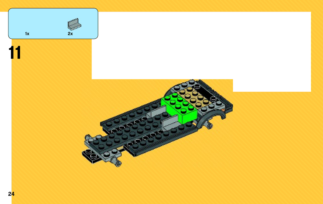 Lego 76015 manual 1x2x 