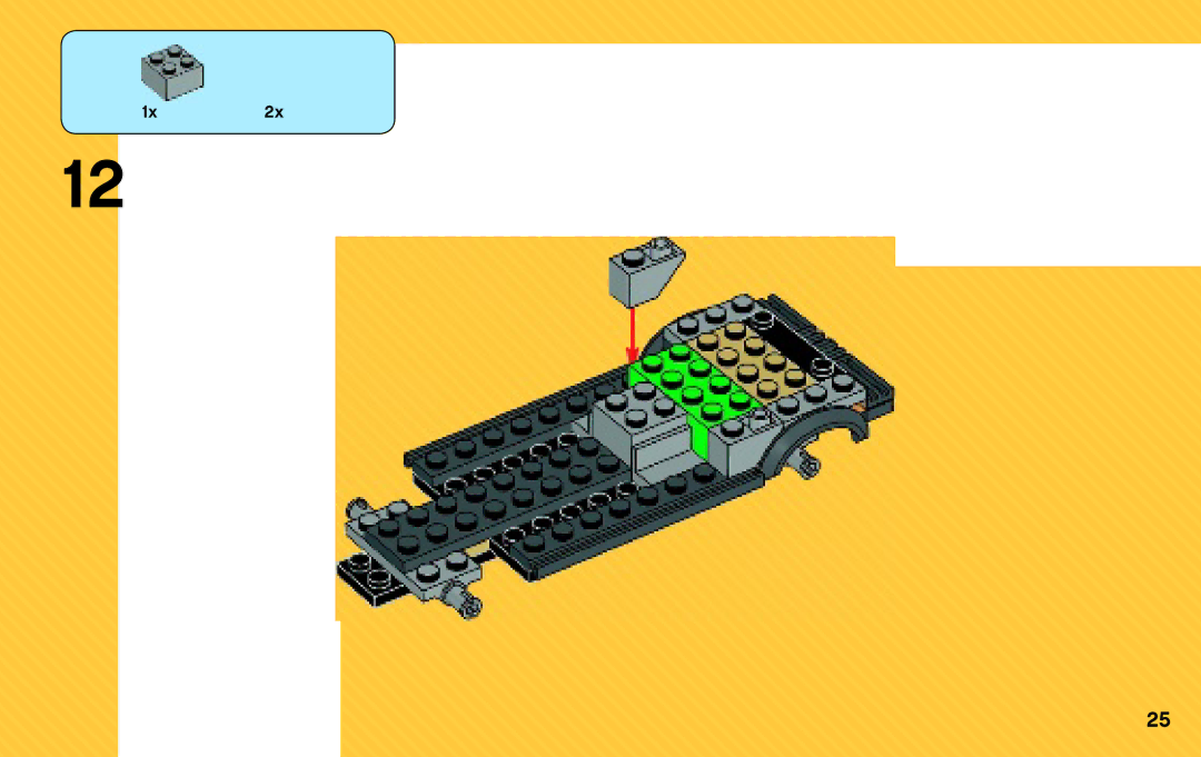 Lego 76015 manual 1x2x 