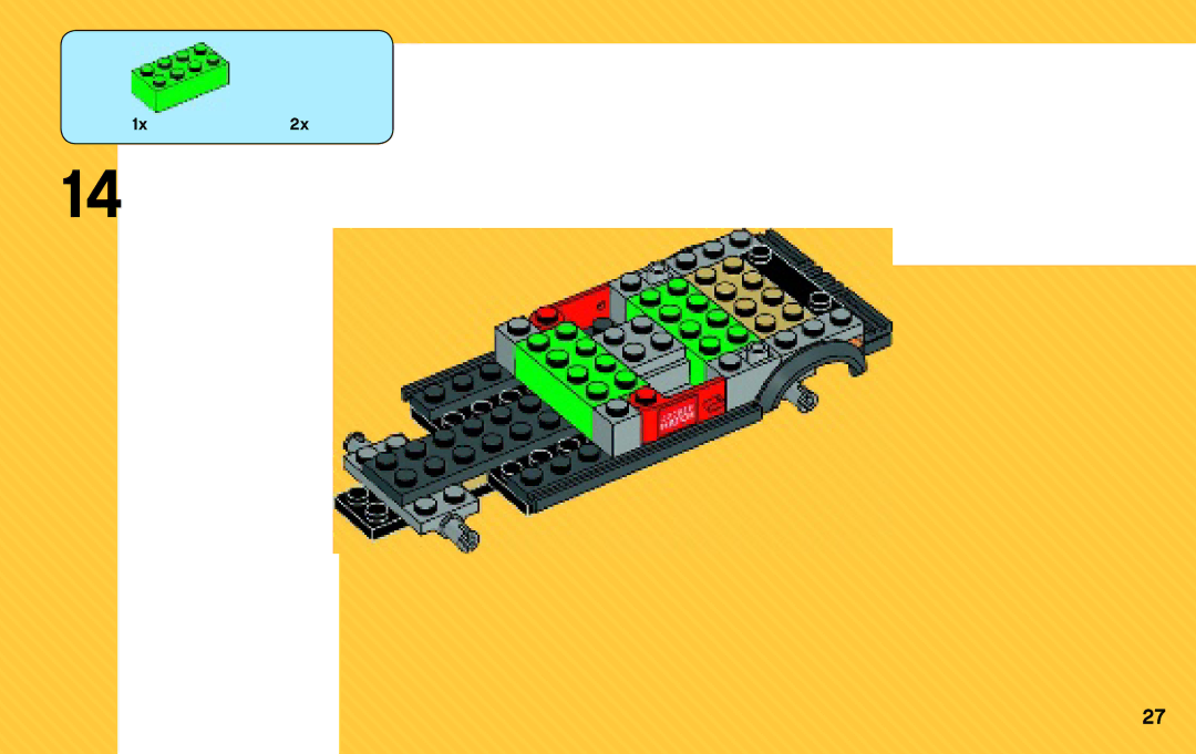 Lego 76015 manual 1x2x 