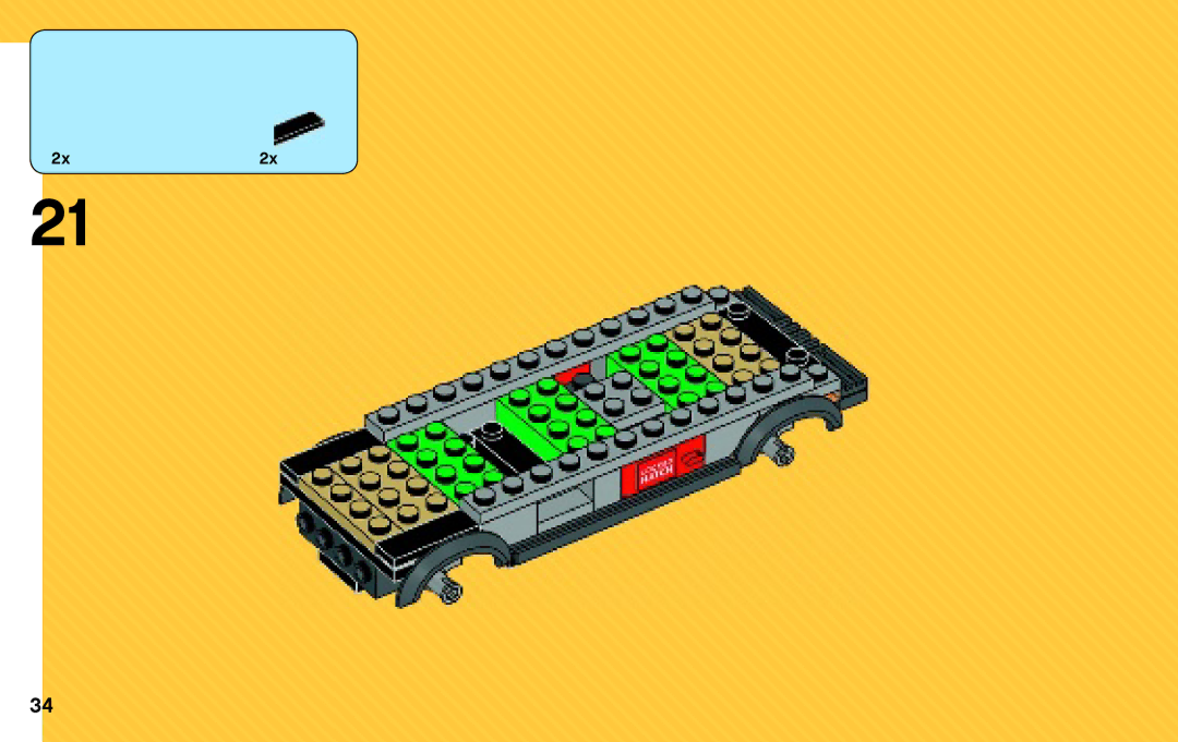 Lego 76015 manual 2x2x 